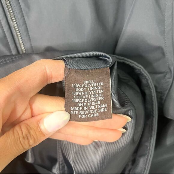 Michael Kors Jacket Men’s Medium Navy Blue Zip Up Track Shell - Picture 8 of 8